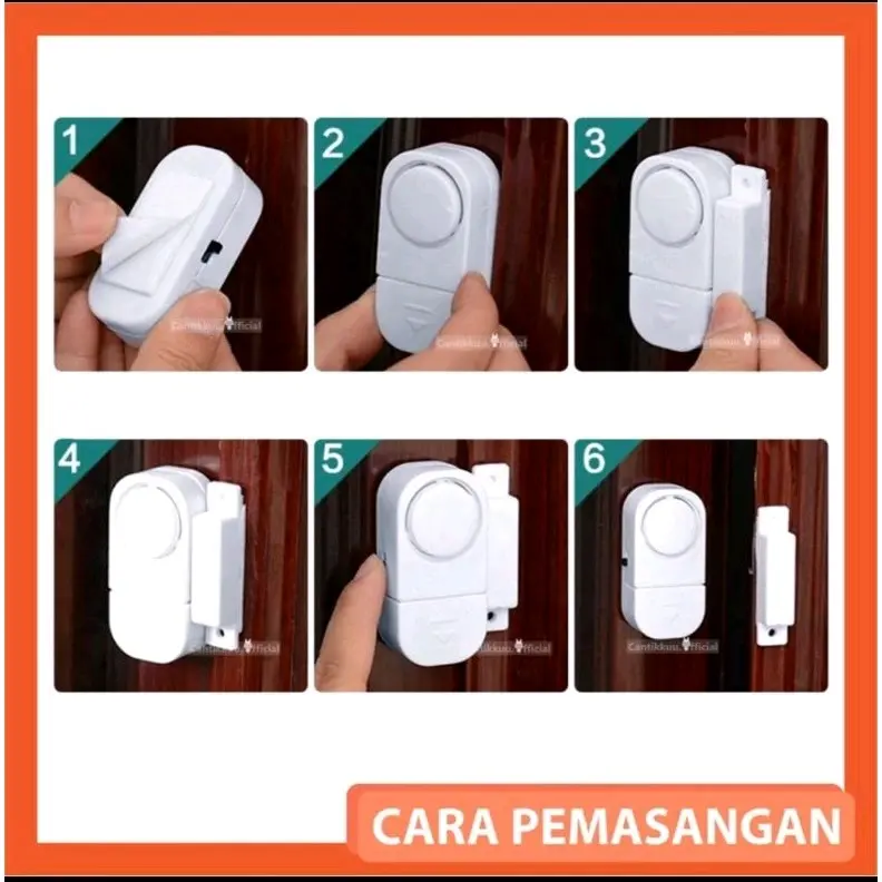 Alarm Pintu Jendela Sensor Bell Anti Maling Mini 1