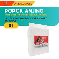 Gambar Volk Pets Puppy Disposable Diapers XL Isi 30 pcs / Popok Anjing dari M-Pets Volk Pets Indonesia Kota Tangerang 3 Tokopedia