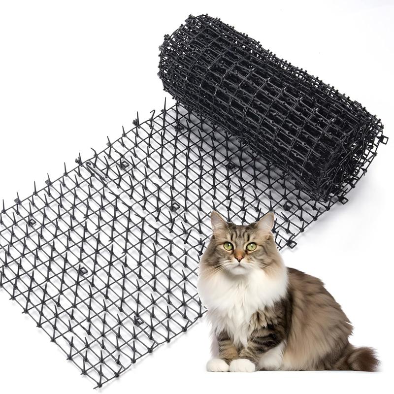 TikTok Shop 6.5ft Scat Mat with Spikes Prickle Strips Network Digging Stopper Outdoor Spike Deterrent Mat 78 inch x 11 inch