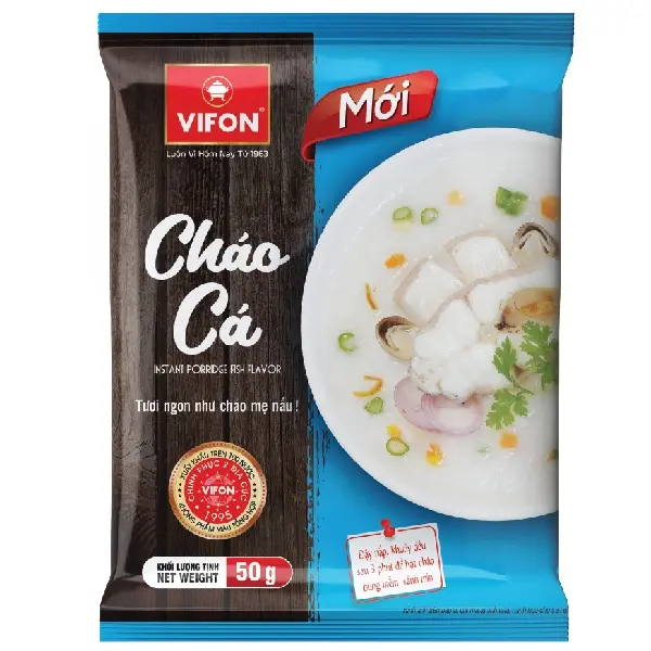 Thùng 50 Cháo Thịt Bằm/Gà/Cá VIFON (50gr / Gói) 1