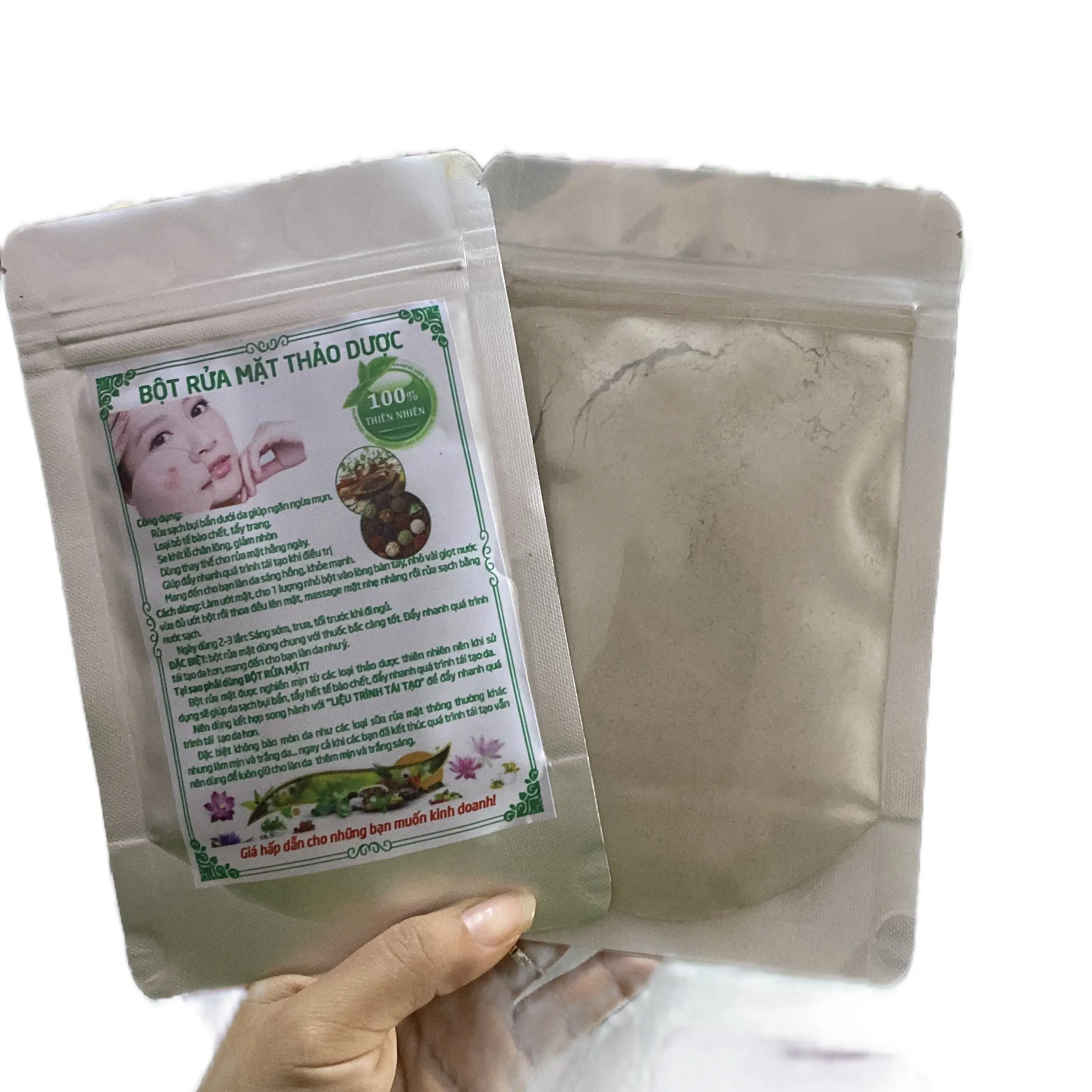 Bột rửa mặt Tất cả các loại da Kiểm soát dầu