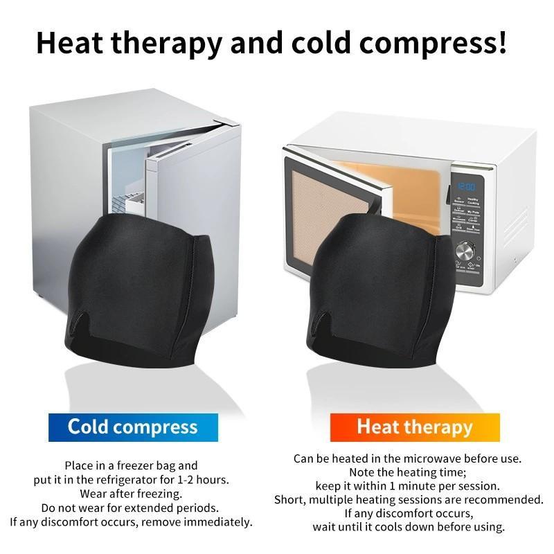 High-elastic Ice Pack Mask, 1 Count Top Ventilated Design Cold Compress Ice Cap for Stress Relief, Personal Care Products for Women & Men 4