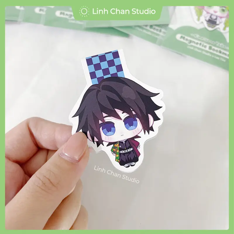 Bookmark nam châm Kimetsu no Yaiba | LCS x Artist Lee Tỏa 3