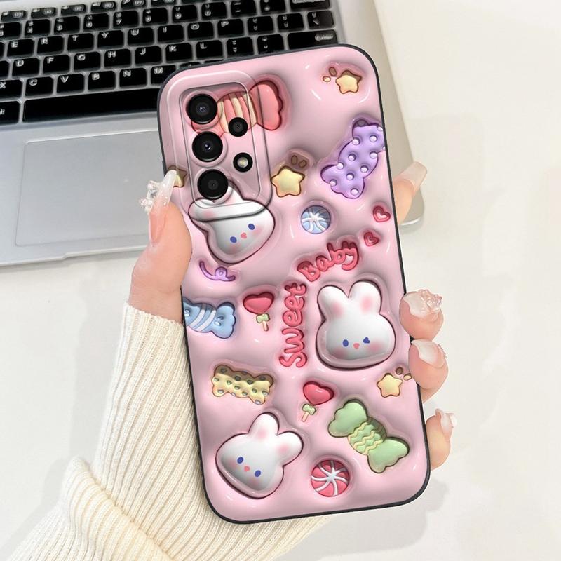Ốp Mềm, Cho Samsung Galaxy A52, A52s, A72 5G, Ốp Chống Sốc, SM-A526B, SM-A528B, SM-A726B, Ốp Lưng Silicon Hình Gấu Trúc Thỏ Dễ Thương 5