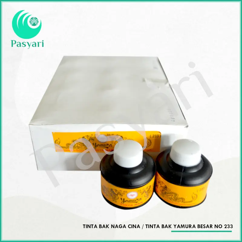 (PCS) Tinta Bak Naga Cina Tinta Bak Yamura Besar No 233 / 50 cc / PCS 0
