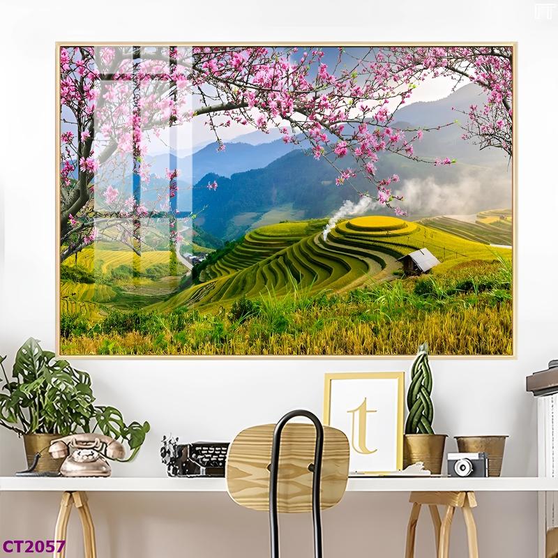 tranh Phong cảnh 5D,Mẫu tranh Tráng Gương Siêu hot 2023Tạo điểm nhấn căn nhà của bạn,tranh aminate,tranh treo phòng khách,dêcor tường,tranh phong cảnh khổ lớn Treo Tường