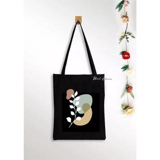 ToteBag Terbaru Wanita 2024 Pakai Risleting Motif Bunga2 4