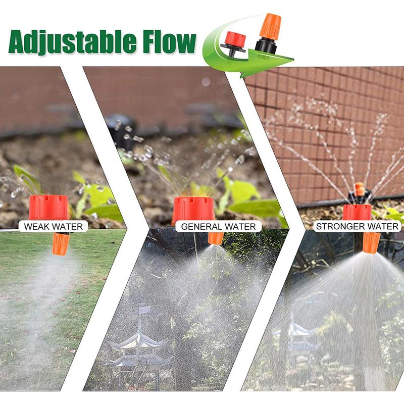 Product Introduction of Garden Irrigation System Kit, 200pcs Garden Watering & Irrigation Kit, Outdoor Watering Drip Irrigation Kit, Automatic Watering Equipment for Garden 7