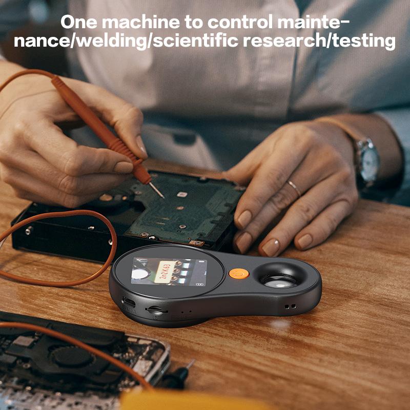 Product Introduction of Digital Handheld Microscope Magnifier For 500X Zoom Electronic Magnifying Glass 2 Million Pixels High Quality IPS Screen 26