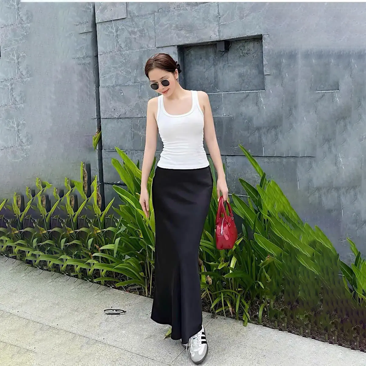 Áo ba lỗ nữ cotton không pha nilon mịn mát LENOGI Áo 2 dây nữ bản to, áo tanktop phù hợp đi tập, đi chơi | BigBuy360 - bigbuy360.vn