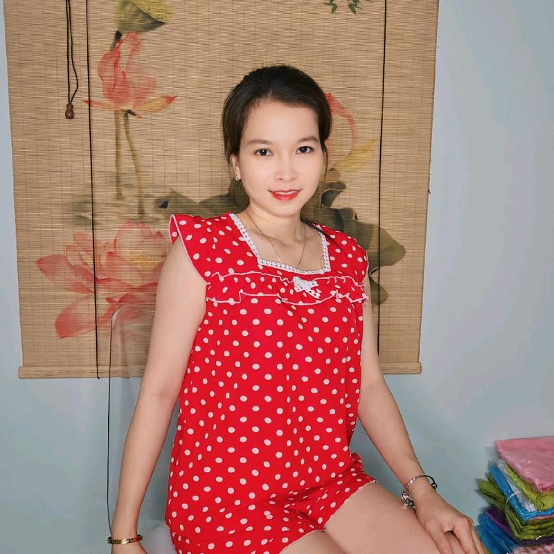 Bộ đùi mặc nhà Nữ Women vải lụa vừa đẹp vừa rẻ Nhung Voi - (quần có túi) - Tim 3