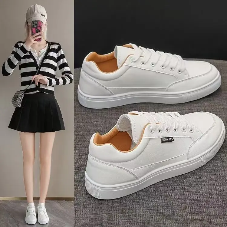 Women's White Sneakers Soft Casual Running Sports Shoes Anti-slip