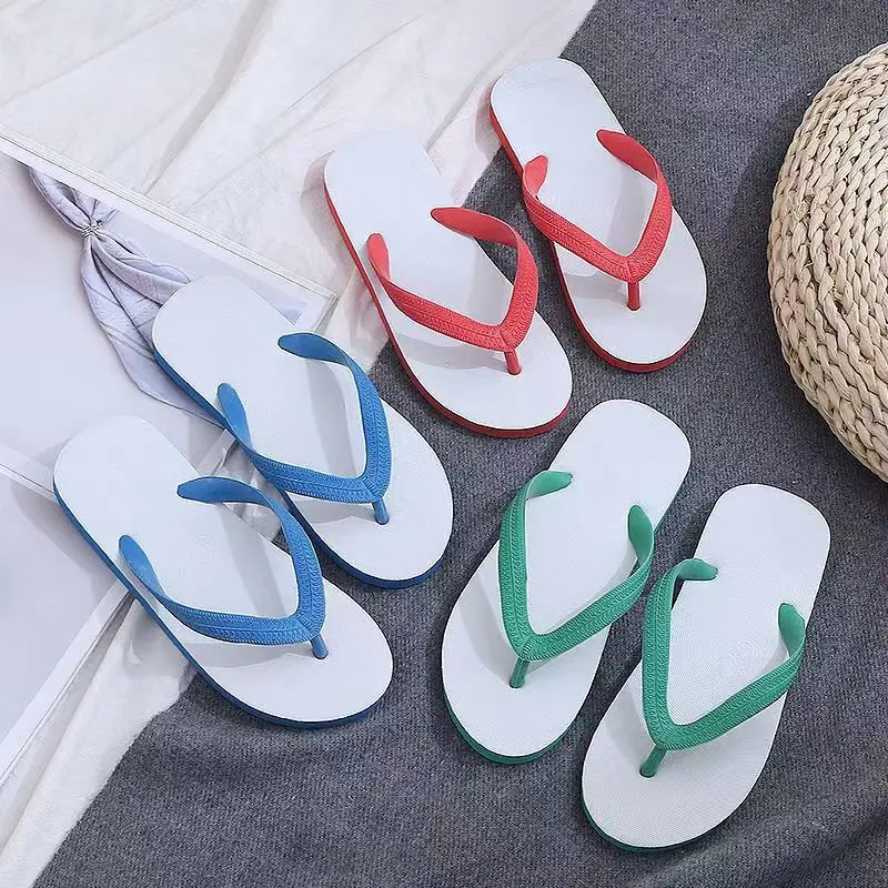 Dép Cao Su, Kiểu Dép Xỏ Ngón, Dành Cho Nam Và Nữ, Thích Hợp Đi Biển, Mùa Hè Thái Lan Và Việt Nam, Dép Đi Biển Đế Bằng