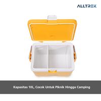 Gambar ALLTREK Cooler Box 10L Kotak Pendingin Portable Outdoor Dengan Strap - WHITE dari ALLTREK OUTDOOR GEAR Kota Administrasi Jakarta Barat 2 Tokopedia