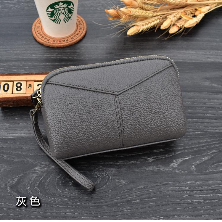 Product Introduction of Túi Xách Nữ PU Mới, Gian Hàng Đơn Giản, Túi Cầm Tay, Màu Trơn, Mặt Mềm, Túi Điện Thoại Di Động 23