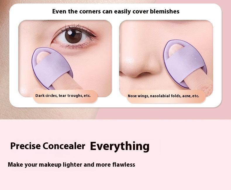 Product Introduction of Mút Trang Điểm, Kích Thước Nhỏ, Đệm Khí Ngón Tay Cái, Thích Hợp Để Sử Dụng Ướt Và Khô, Thích Hợp Cho Kem Nền Dạng Lỏng, Không Hấp Thụ Bột, Mút Đầu Ngón Tay Mỹ Phẩm Cosmetic 8