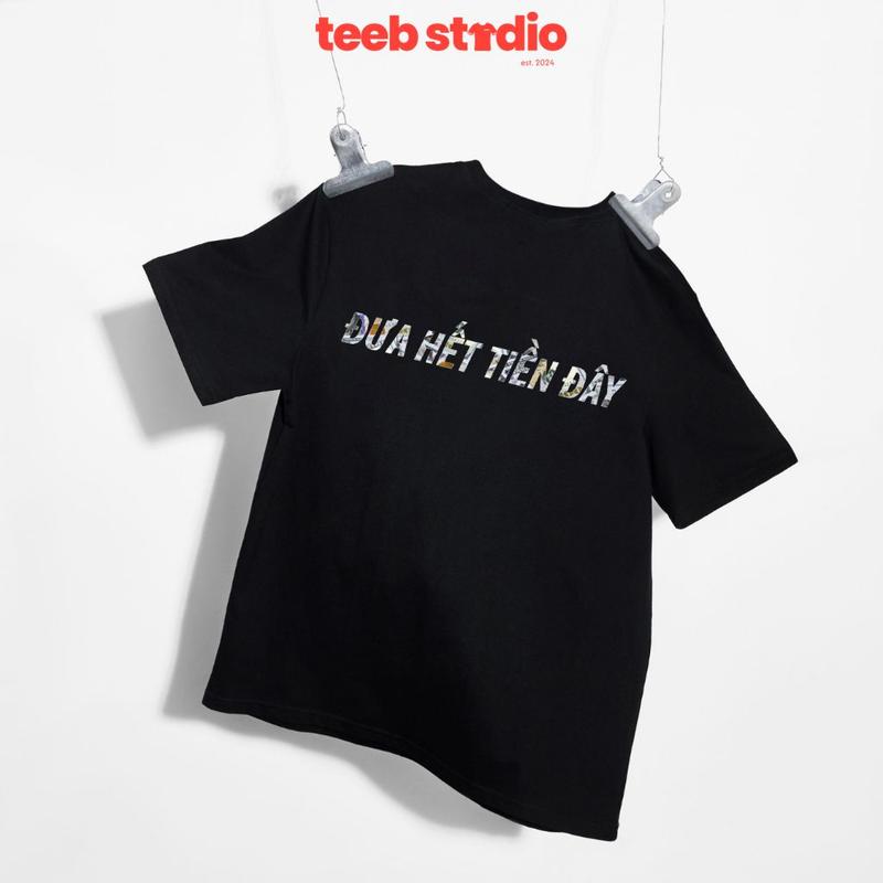 Product Introduction of Áo Thun Đưa Hết Đây Chất Liệu Cotton Thoáng Mát Form UNISEX, Áo Thun TeeB Studio 41