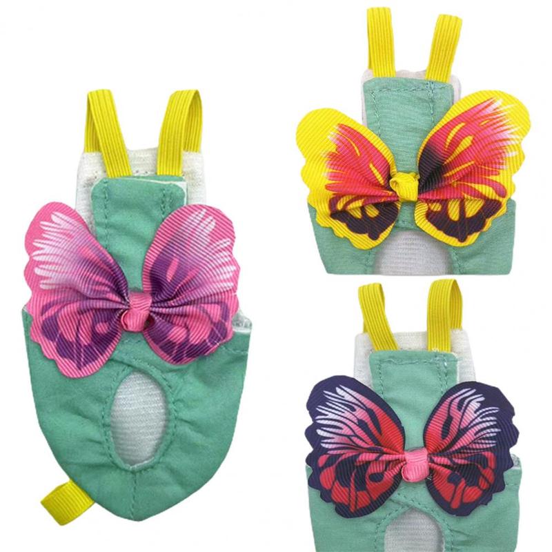 Product Introduction of Parrot Harness Elastic Shoulder Strap Parrot Flight Suit Leak-proof Parrot Flying Vest Parrot Flying Diaper Bird Clothes 9