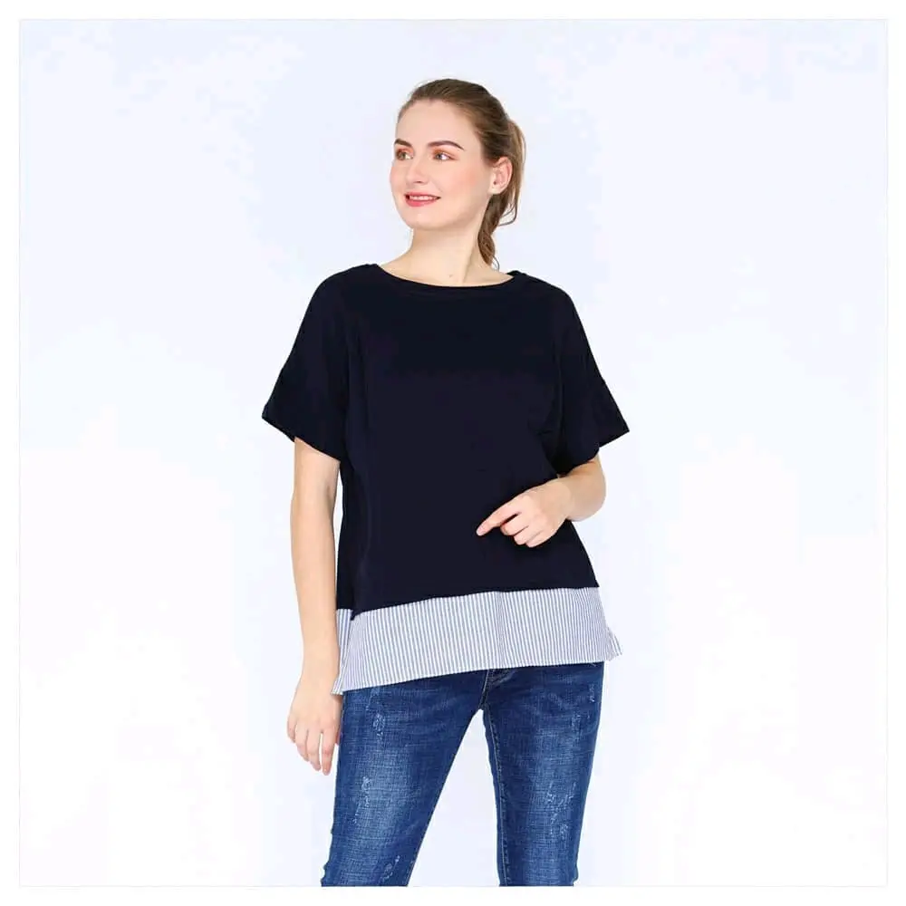 HUG Damian - Baju Menyusui kaos oversize