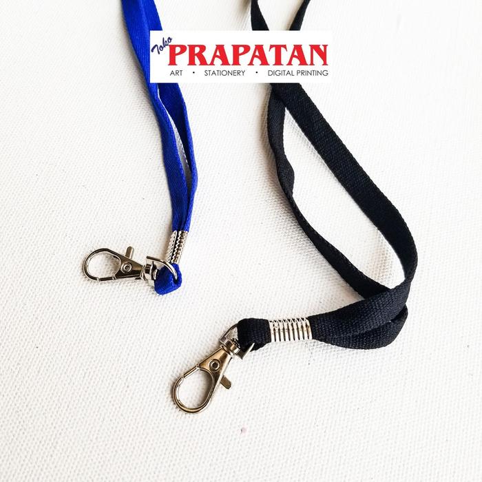 Gambar Tali Name Tag Topla / Tali ID Card Holder - Hitam dari Toko Prapatan_NEW Kota Administrasi Jakarta Timur 2 Tokopedia