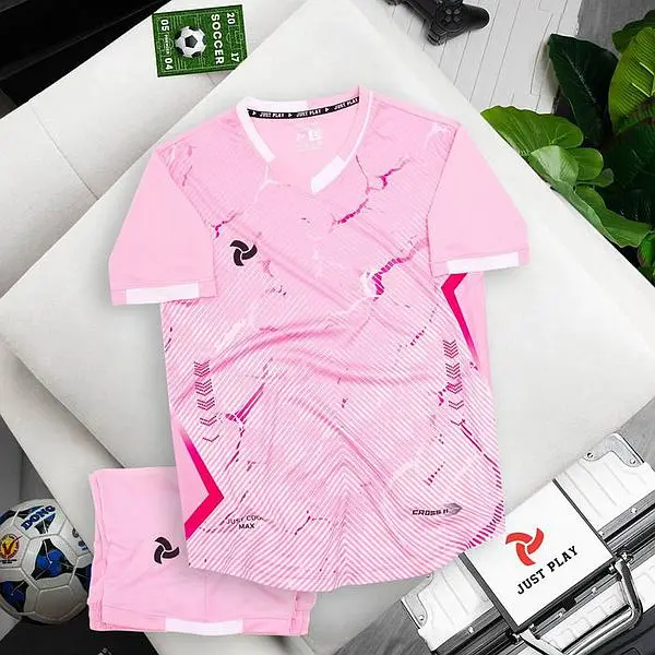BỘ QUÀN ÁO BÓNG ĐÁ JUSTPLAY CROSS II - THIẾT KẾ ĐẸP MẮT LOGO IN NỔI, THOÁNG KHÍ, THOẢI MÁI HOẠT ĐỘNG - CÓ IN TÊN THEO YÊU CẦU Top Quần xl đầy màu sắc  Sport 2