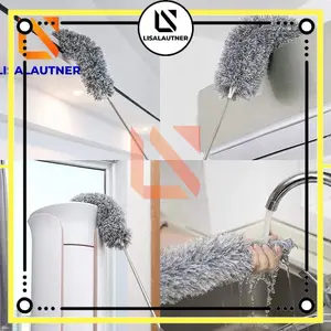 Kemoceng Fleksibel 280cm | Bisa di Tekuk | Alat Pembersih Rumah | Kemoceng Bulu Microfiber | Kemoceng Panjang alat pembersih debu