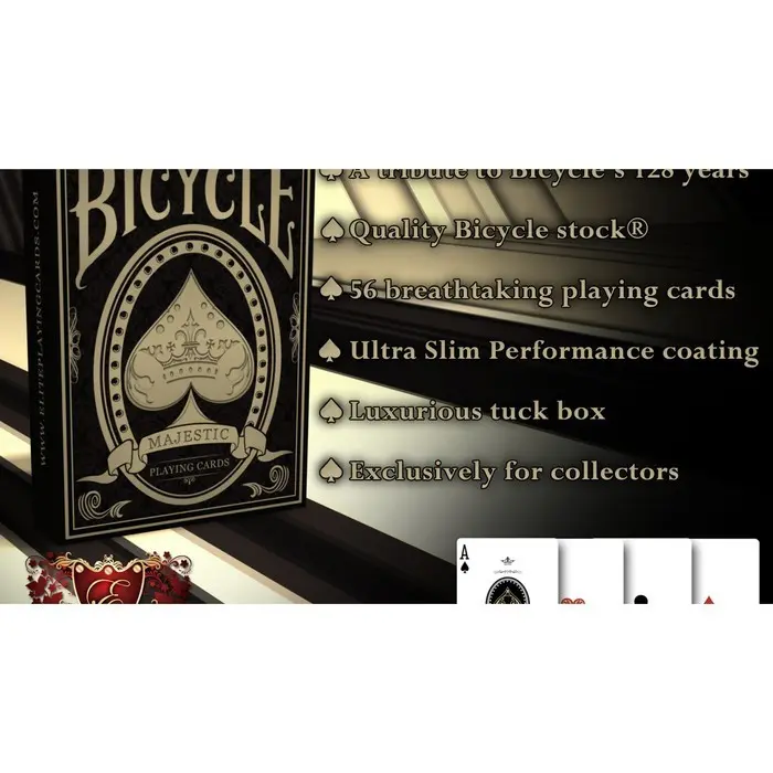 Sale Kartu Remi Elegan: Majestic Bicycle Playing Cards Deck Elite Card 0