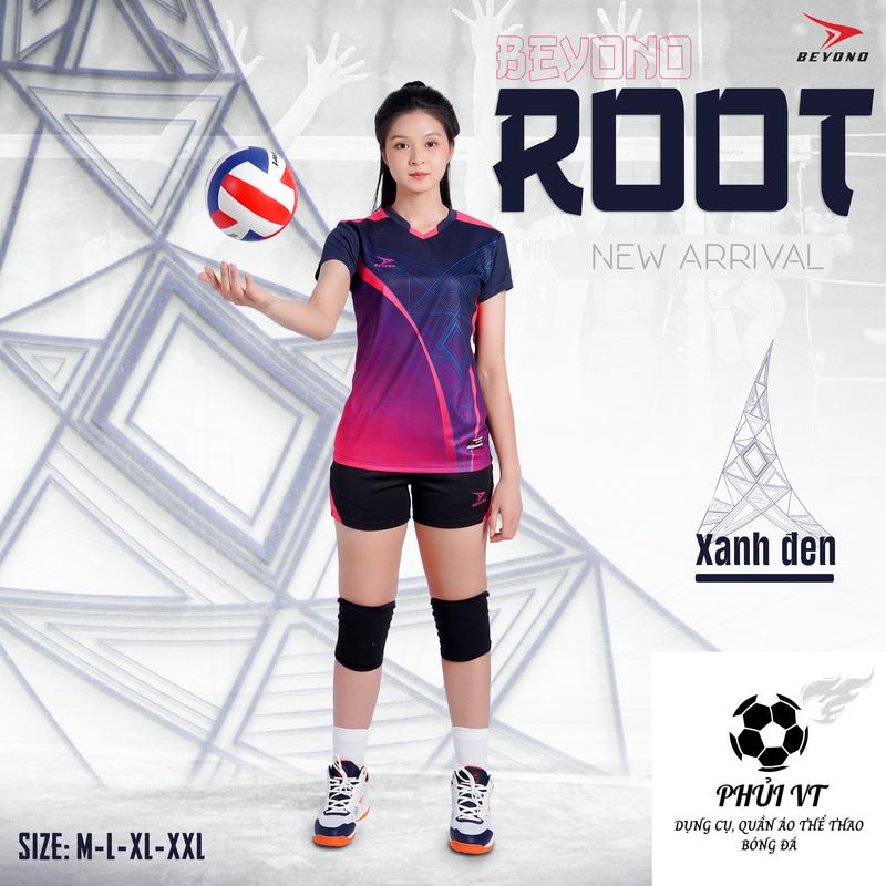 Product Introduction of Bộ Quần Áo Bóng Chuyền Nữ Chính Hãng BEYONO ROOT - Chất Vải Cao Cấp, Chỉnh Chu Từng Chi Tiết, Thoáng Mát, Thấm Hút Mồ Hôi, Co Dãn, Thiết Kế Lấy Từ Sự Kết Hợp Giữa Truyền Thống Và Hiện Đại(Nhận In Từ 1 Bộ) Trang Phục Chạy Bộ 22
