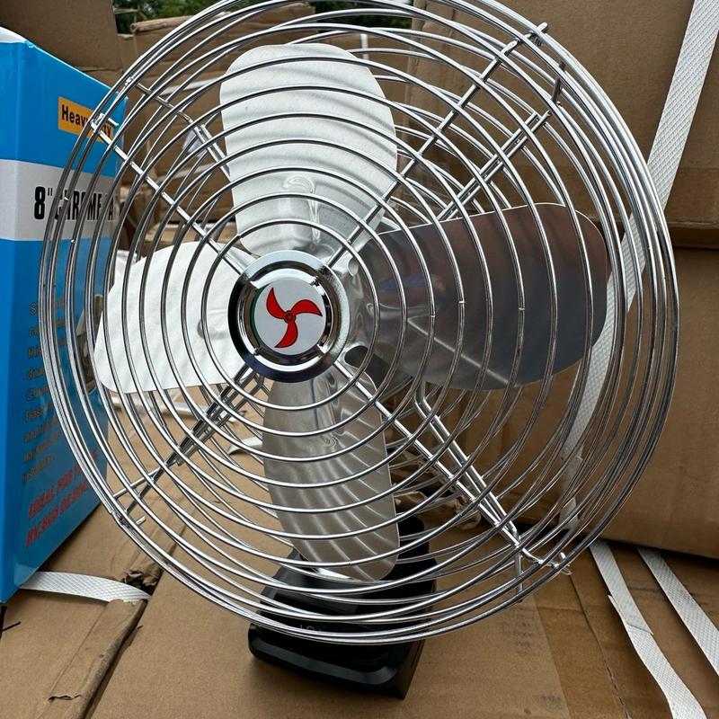 Quạt Pin Thép Không Gỉ Dây Đồng 100% 8 Inch 22cm Fan QuạT 2