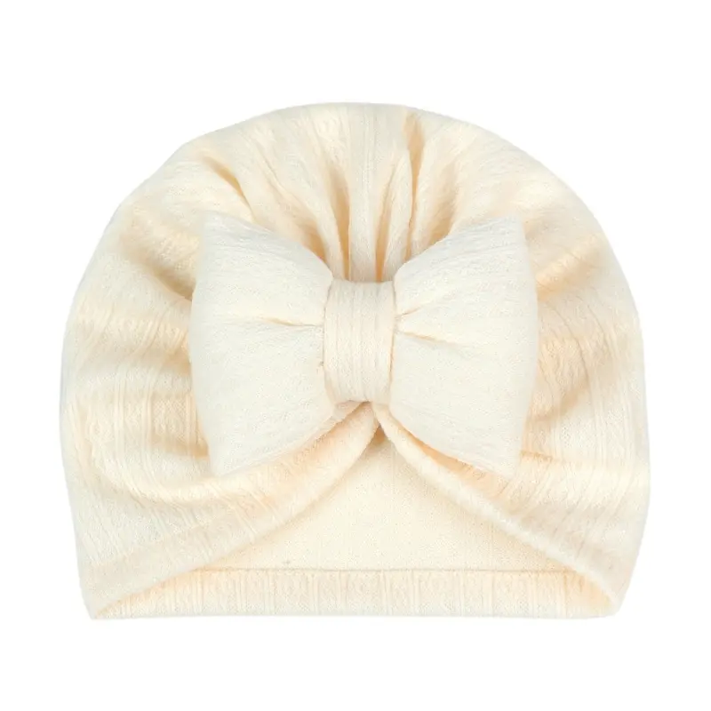 Elastic Baby Beanies Cap Soft & Breathable Girls Hospital Bonnet Hat for Newborn