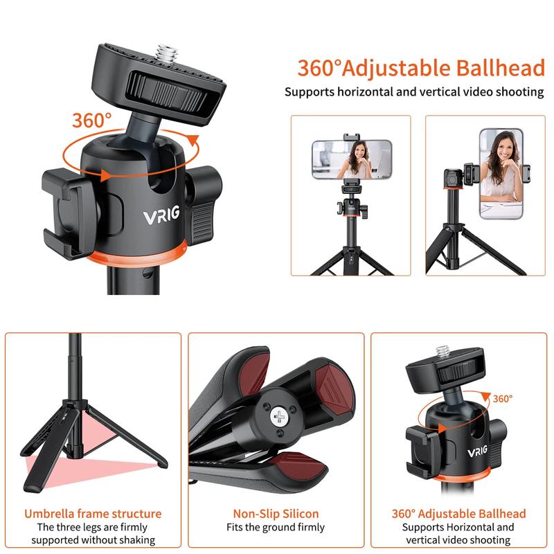Product Introduction of UURIG FREE Phone CapGrip Handheld Selfie Booster Bluetooth Remote Control Shutter with Fill Light Lamp for iPhone 14 13 Samsung 21
