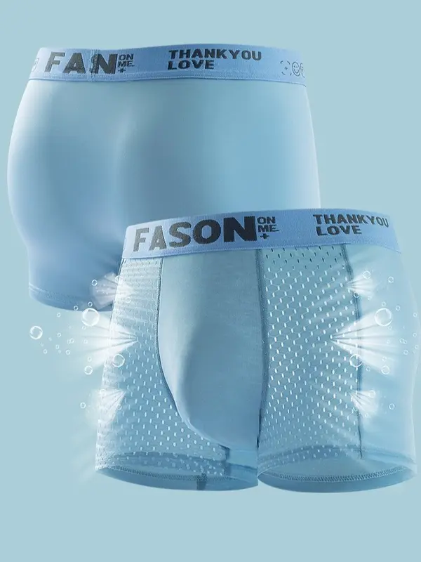 Quần lót nam boxer, sịp đùi FASON, Chất vải thun lạnh cao cấp thoáng khí QLN05 2