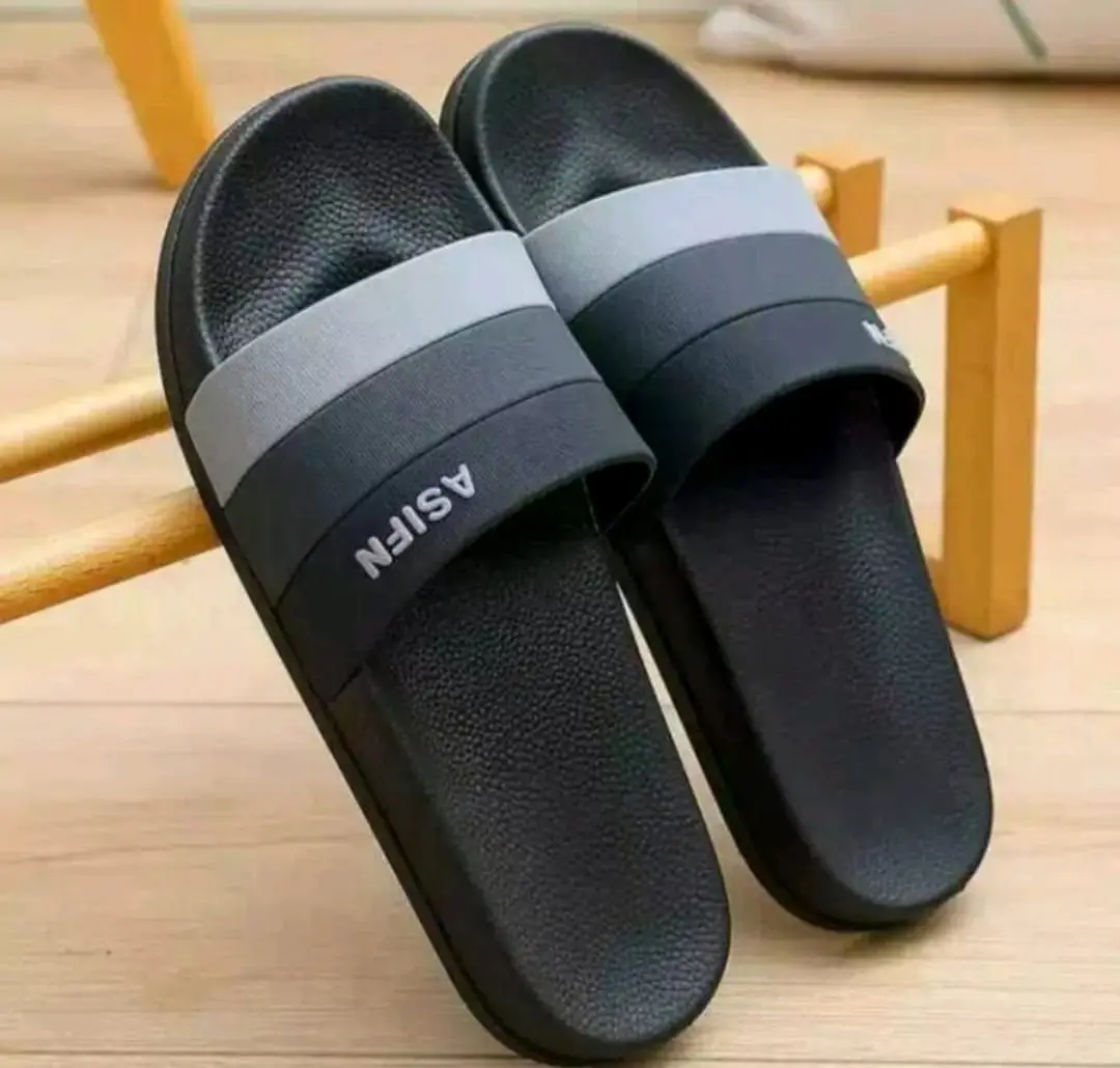 Promo Sandal Slop - Slip On - Distro Casual Pria Wanita Dewasa Shoes Karet