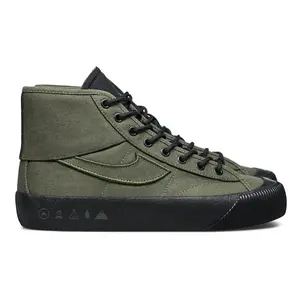 Sepatu Compass Retrograde Camp Hi Olive