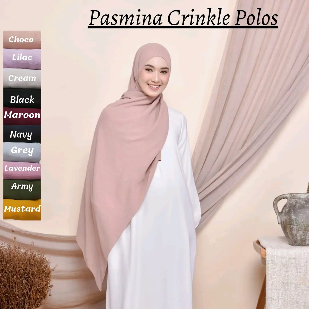 Pasmina crinkle airflow