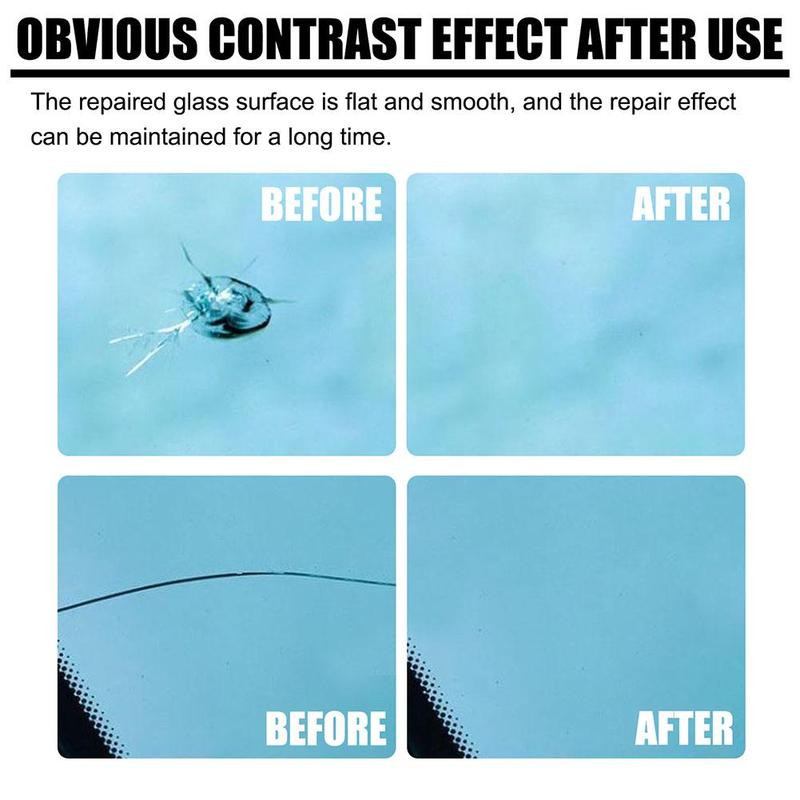 Product Introduction of Car Windshield Crack Repair Fluid Window Repair Resin Glass Curing Car Scratch Crack Glue Y6J8 29