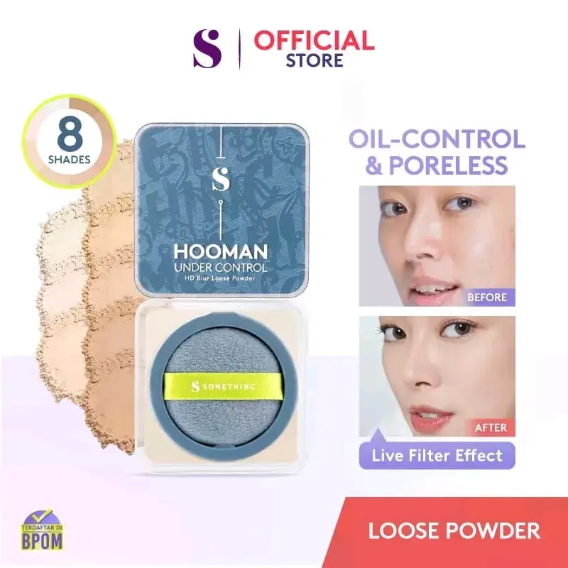 Somethinc hooman under control HD blur loose powder 0