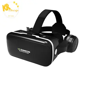 Kartika 6.0 VR Box Virtual Reality Glasses dengan Headphone Plastik Game
