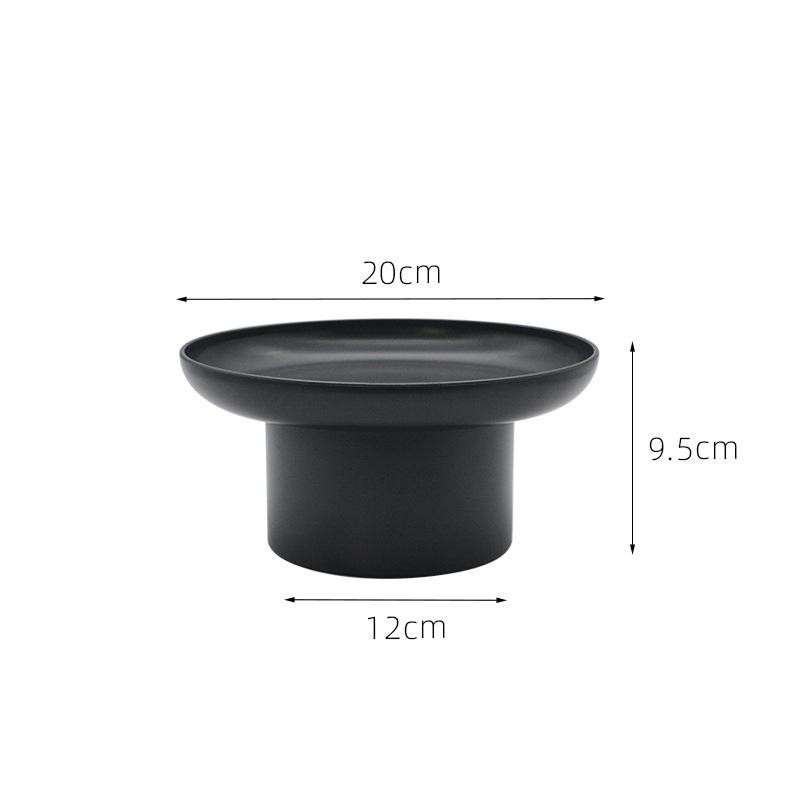 Product Introduction of Simple round shelf tray for living room, dining room, hotel. 12