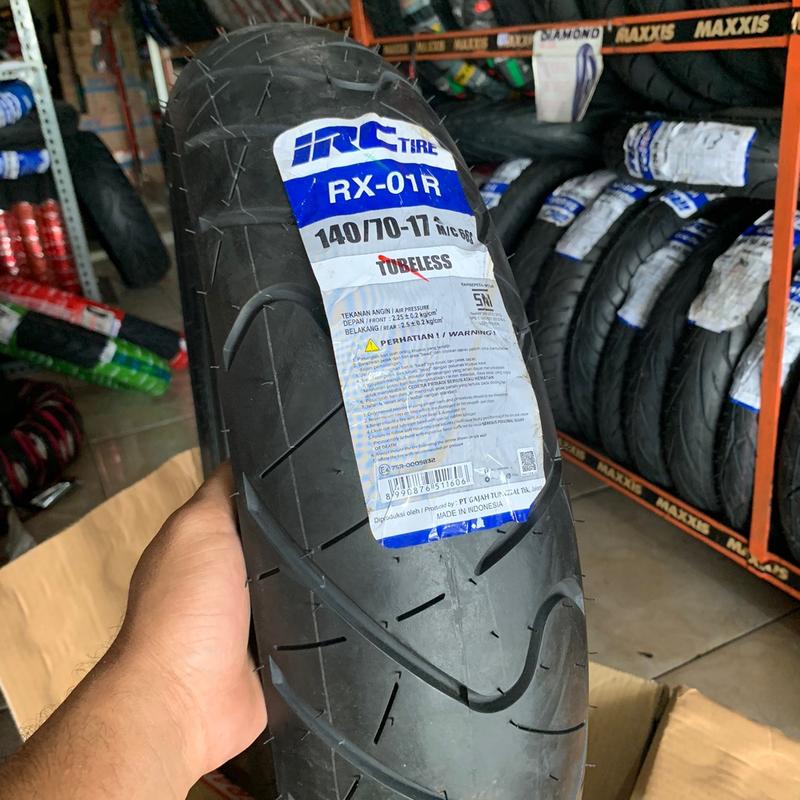 Ban IRC RX01F/R road winner tubeless ring17 (130/70 140/70 120/70 90/80) motor sport 1ban 3
