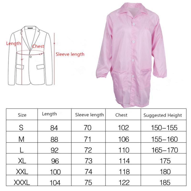 Áo Khoác Lao Động, Có Cúc, Thích Hợp Mặc Đi Làm 3