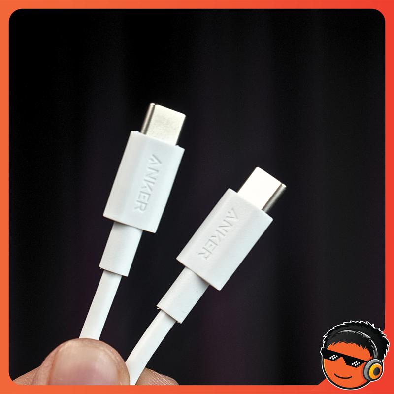 Cáp Sạc Nhanh ANKER C-C 65W - Sạc Nhanh 65W Cho Điện Thoại, Máy Tính Bảng, Laptop, Phụ Kiện