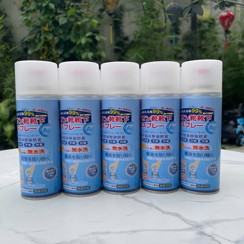 Combo 5 chai xịt khử mùi hôi giày dép mới nhất , chai xịt thơm giày dép ( MÃ 3 )