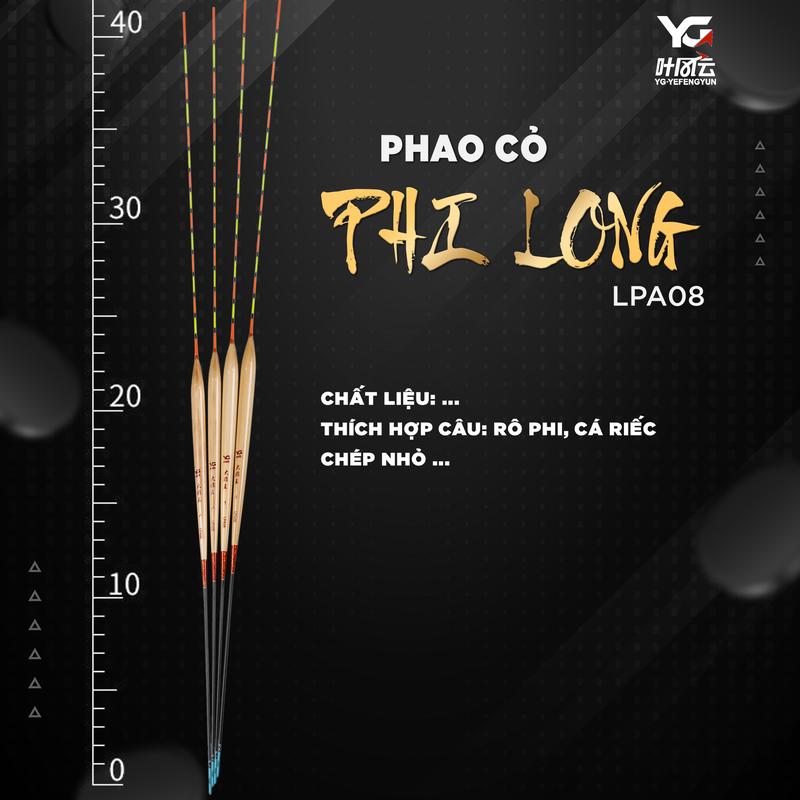 [YG] Phao cỏ Phi Long LPA-08 chuyên rô phi - phao câu cân - phao rô, chép, diếc