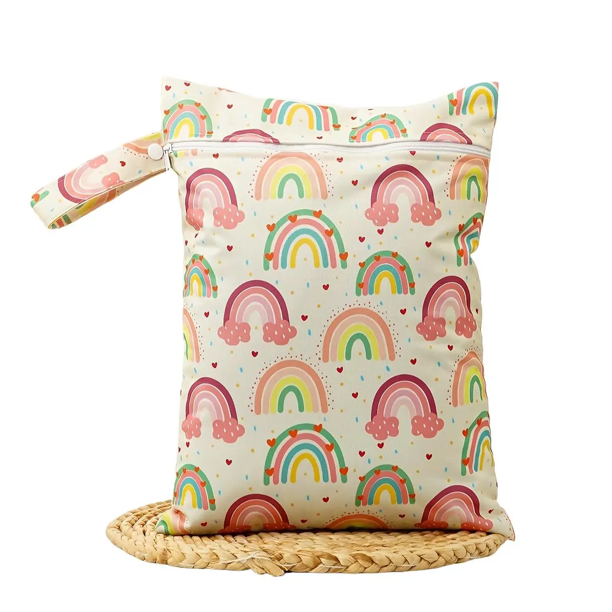 Wet Bag Storage Bag Waterproof Washable Travel Bags, Beach, Pool, Gym Bag for Swimsuits & Wet Clothes for Baby