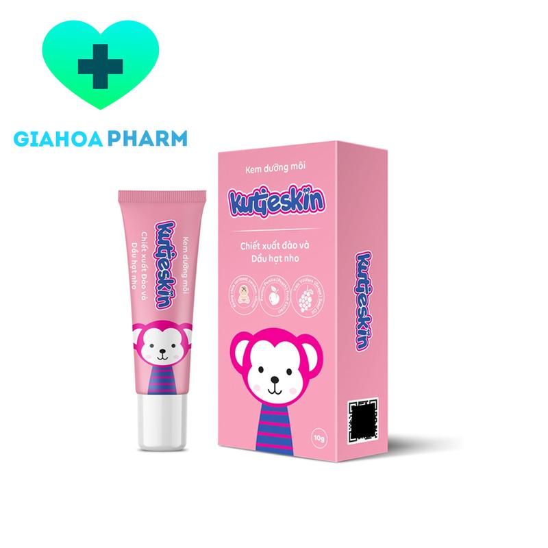 Kem dưỡng môi Kutieskin cho cả bé và mẹ mềm dịu môi giảm khô ráp nứt nẻ môi mịn hồng hào kutie skin kuti son