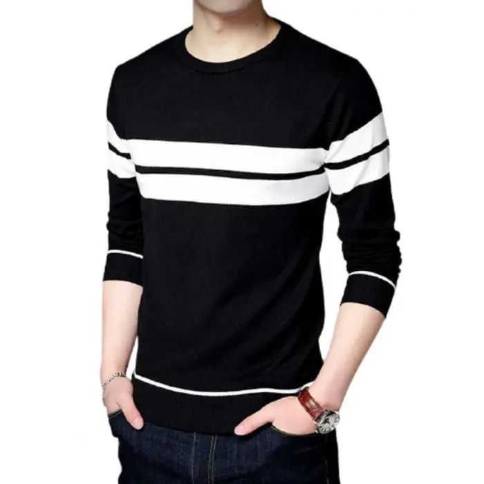 Kaos Pria Rajut Sweater Rajut Pria Round 12 Get Premium Quality wool veterano putih