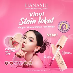 Hanasui Glazedorable viny stain lips