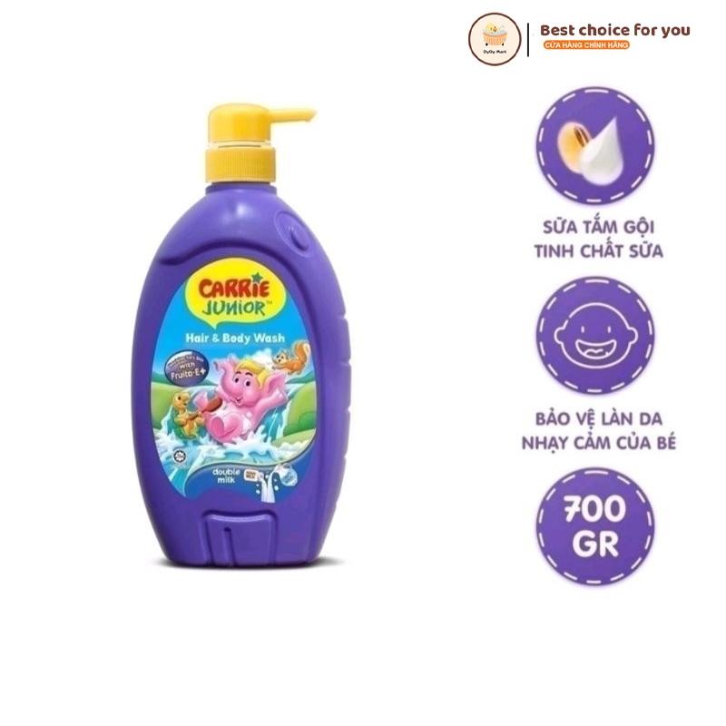 Product Introduction of Sữa Tắm Gội toàn thân cho bé Carrie Junior 700g 23