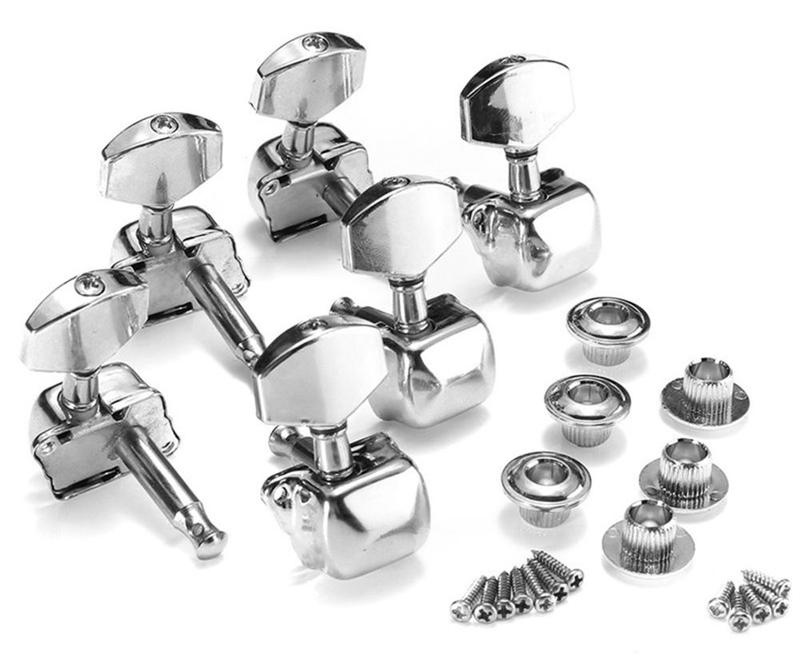 Product Introduction of 1PCS Guitar Machine Head Knobs String Semiclosed 1-3 Direction Tuning Pegs For Acoustic Guitar Gears 19
